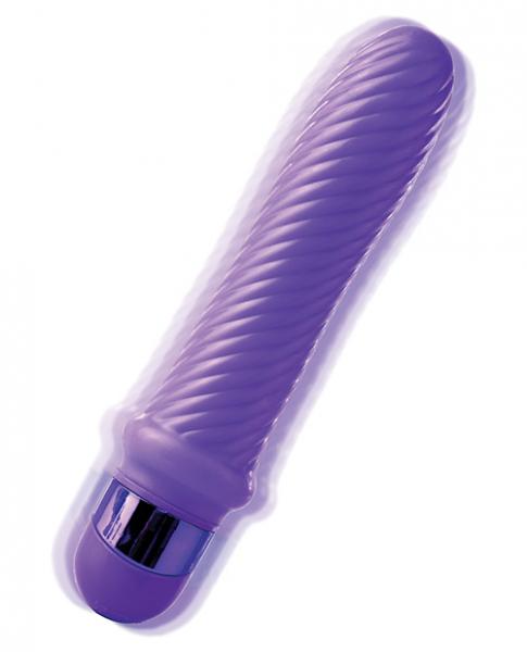 Classix Grape Swirl Massager Purple Vibrator - Secret Garden