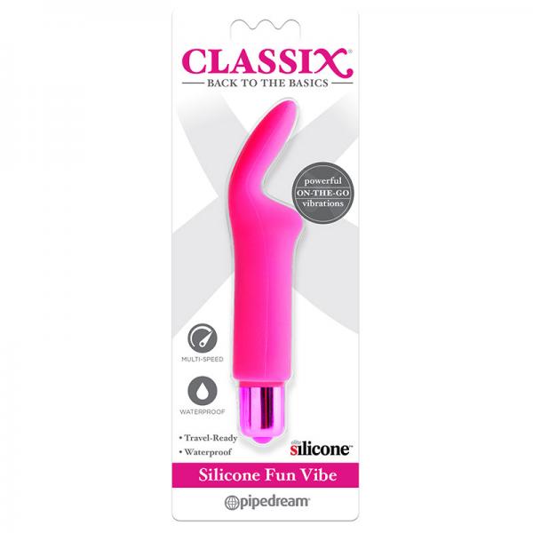 Classix Silicone Fun Vibe Pink - Secret Garden