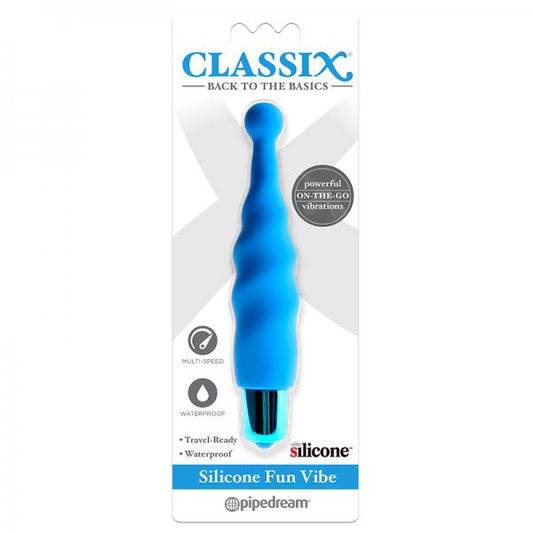 Classix Silicone Fun Vibe Blue - Secret Garden