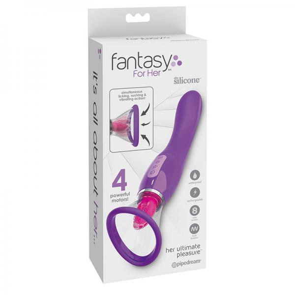 Fantasy For Her Her Ultimate Pleasure Purple Vibrator - Secret Garden