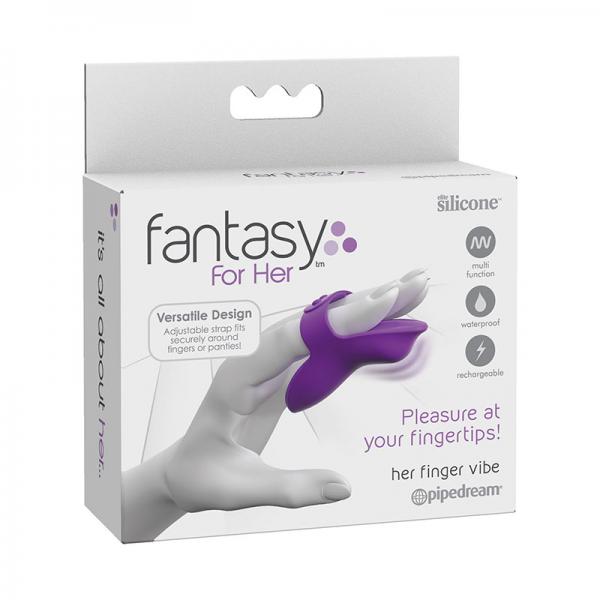 Fantasy For Her Finger Vibe Purple - Secret Garden