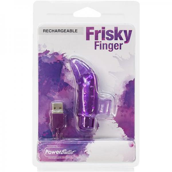 Frisky Finger Rechargeable Purple - Secret Garden