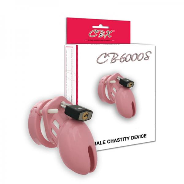 Cb-6000s Pink Male Chastity Cage - Secret Garden