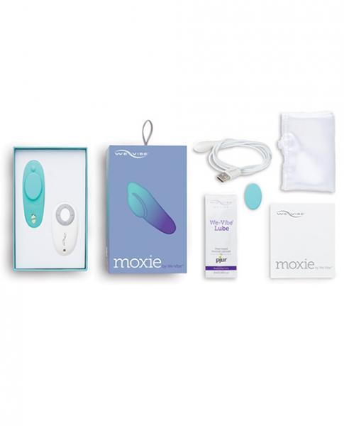 We Vibe Moxie Panty Vibe Aqua Blue - Secret Garden