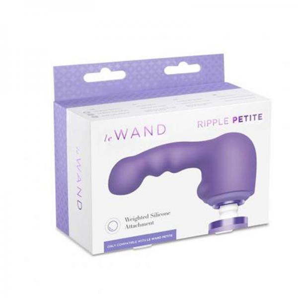 Le Wand Petite Ripple Weighted Silicone Attachment - Secret Garden