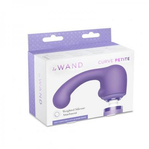 Le Wand Petite Curve Weighted Silicone Attachment - Secret Garden