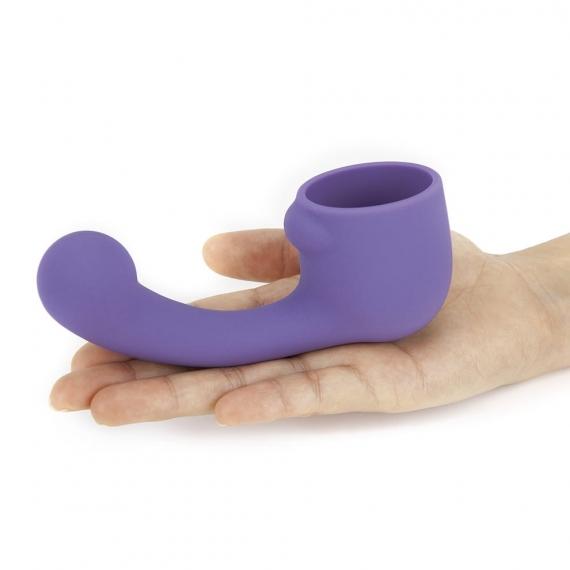 Le Wand Petite Curve Weighted Silicone Attachment - Secret Garden