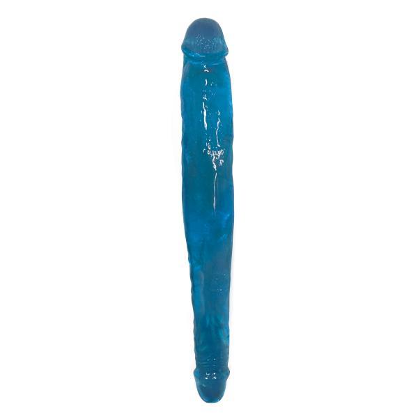 Lollicock 13 inches Sweet Slim Stick Double Dildo Blue - Secret Garden