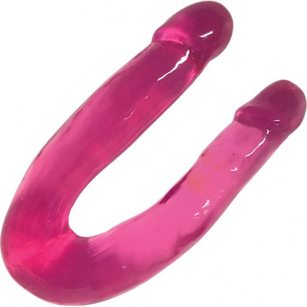 Lollicock Sweet Slim Double Dipper Dildo Pink - Secret Garden