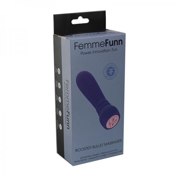 Femmefunn Booster Bullet Vibrator Purple - Secret Garden