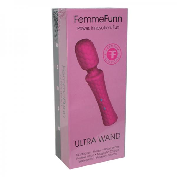 Femmefunn Ultra Wand Body Massager Pink - Secret Garden