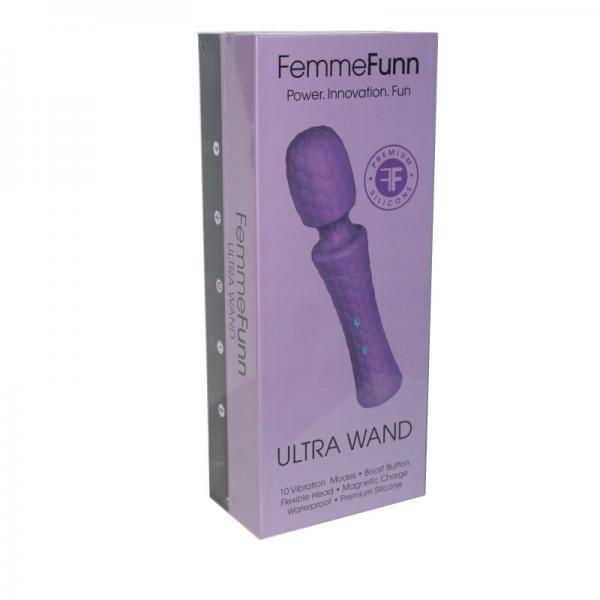 Femmefunn Ultra Wand Body Massager Purple - Secret Garden