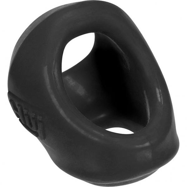 Hunkyjunk Clutch Cock & Ball Sling Tar Black - Secret Garden