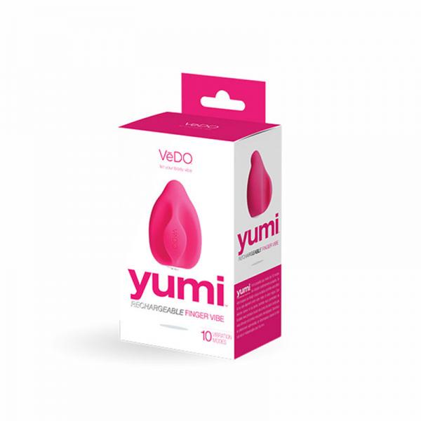 Vedo Yumi Rechargeable Finger Vibe - Foxy Pink - Secret Garden