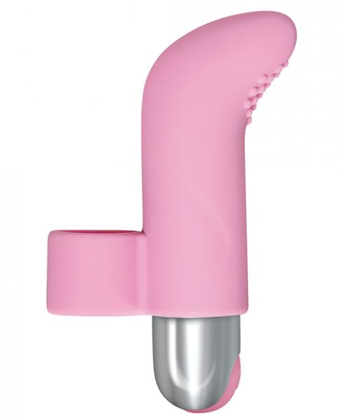 Adam & Eve Rechargeable Finger Vibe Pink - Secret Garden