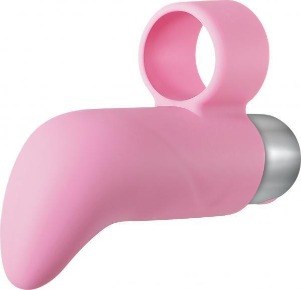 Adam & Eve Rechargeable Finger Vibe Pink - Secret Garden