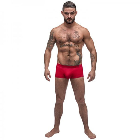 Male Power Pure Comfort Modal Wonder Short Red Large - Secret Garden