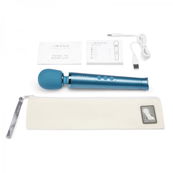 Le Wand Petite Blue Rechargeable Massager - Secret Garden