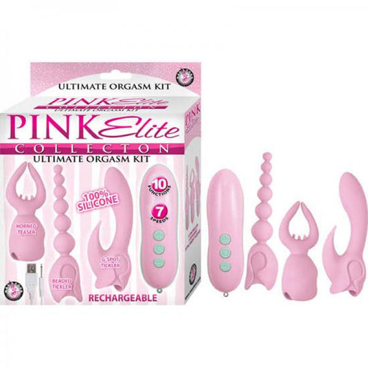 Pink Elite Collection Ultimate Orgasm Kit Pink - Secret Garden