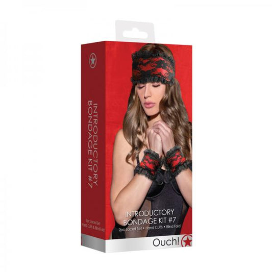 Ouch! - Introductory Bondage Kit #7 - Red - Secret Garden