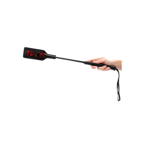 Ouch! Crop - Slave - Large - Black - Secret Garden