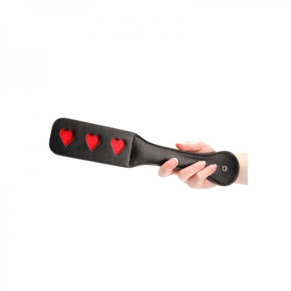 Ouch! Paddle - Hearts - Black - Secret Garden