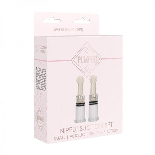 Pumped - Nipple Suction Set Small - Rose - Secret Garden