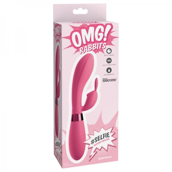 Omg! Rabbits Selfie Silicone Vibrator - Secret Garden