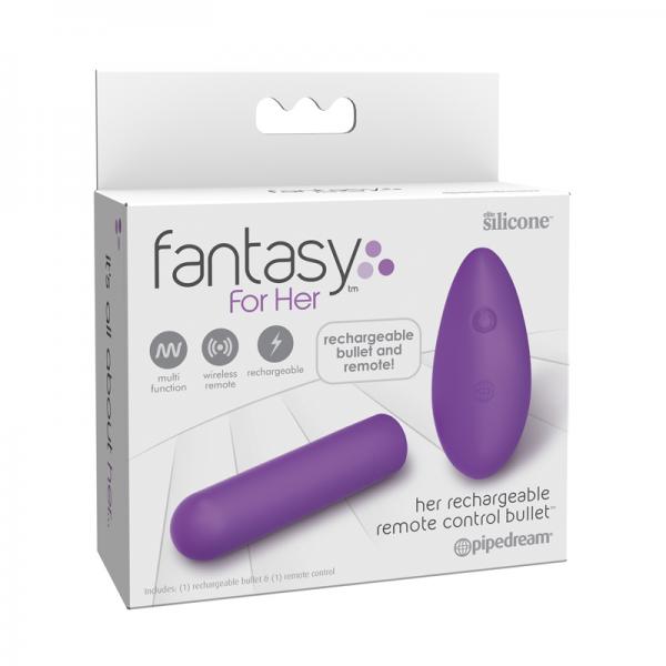 Fantasy For Her Her Rechargeable Remote Control Bullet - Secret Garden