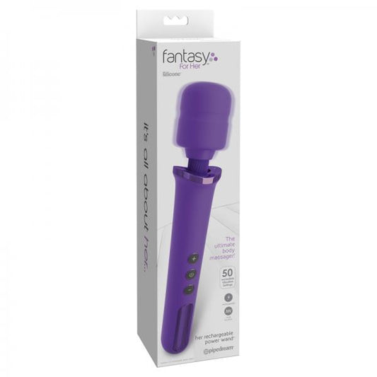 Fantasy For Her Her Rechargeable Power Wand - Secret Garden