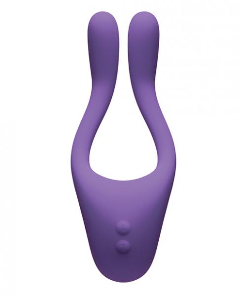 Tryst V2 Bendable Multi Erogenous Zone Massager With Remote Purple - Secret Garden