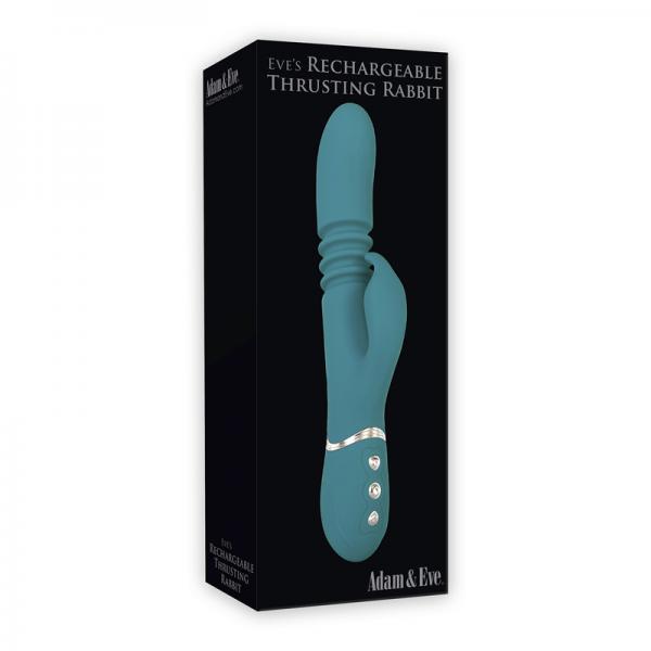 A&e Eve's Rechargeable Thrusting Rabbit - Secret Garden