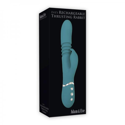 A&e Eve's Rechargeable Thrusting Rabbit - Secret Garden