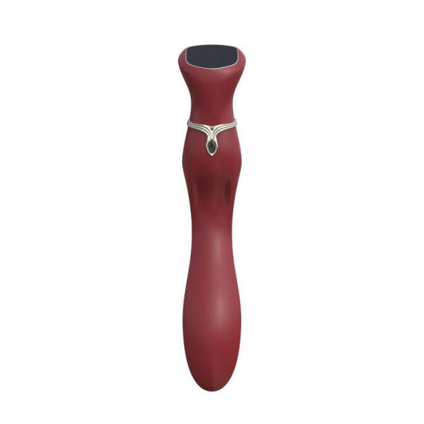 Chance Touch Screen G-spot Vibrator In Wine - Secret Garden