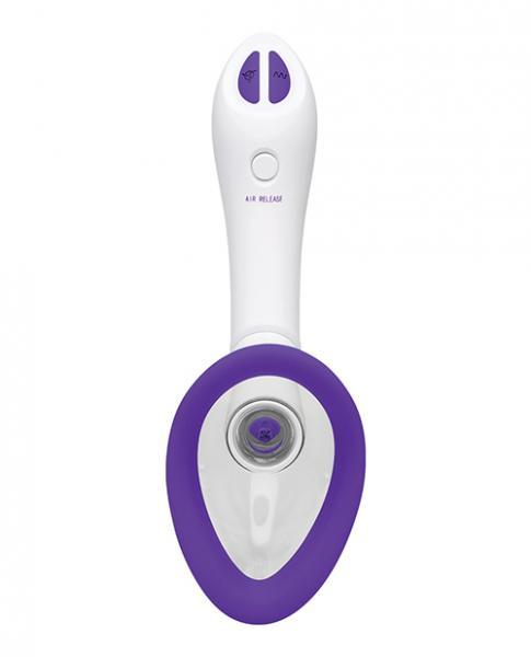 Bloom - Intimate Body Pump - Automatic - Vibrating - Rechargeable Purple/white - Secret Garden