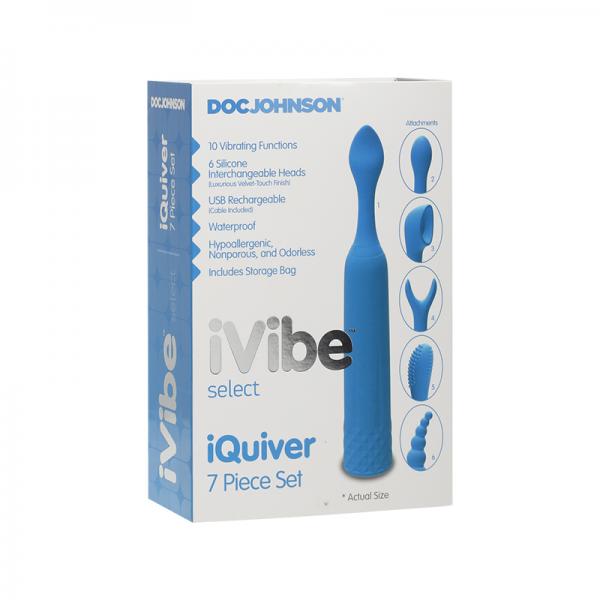 Ivibe Select - Iquiver - 7 Piece Set Periwinkle Blue - Secret Garden