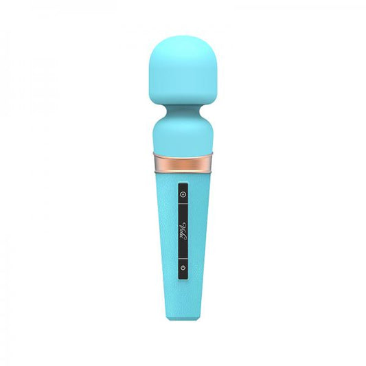 Titan Touch Panel Wand Massager Blue - Secret Garden