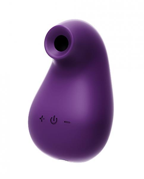 Suki Rechargeable Vibrating Sucker Deep Purple - Secret Garden