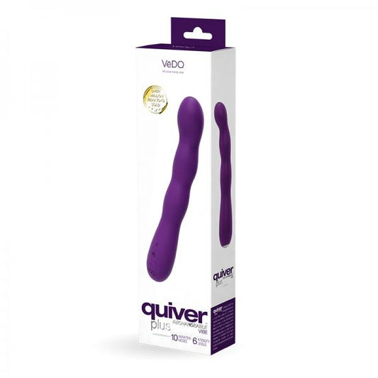 Quiver Rechargeable Plus Vibe Deep Purple - Secret Garden