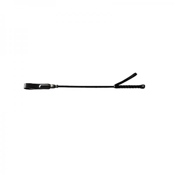 Short Riding Crop Slim Tip (20in) - Black - Secret Garden