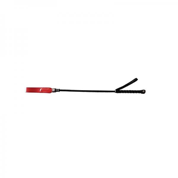 Short Riding Crop Slim Tip (20in) - Red - Secret Garden