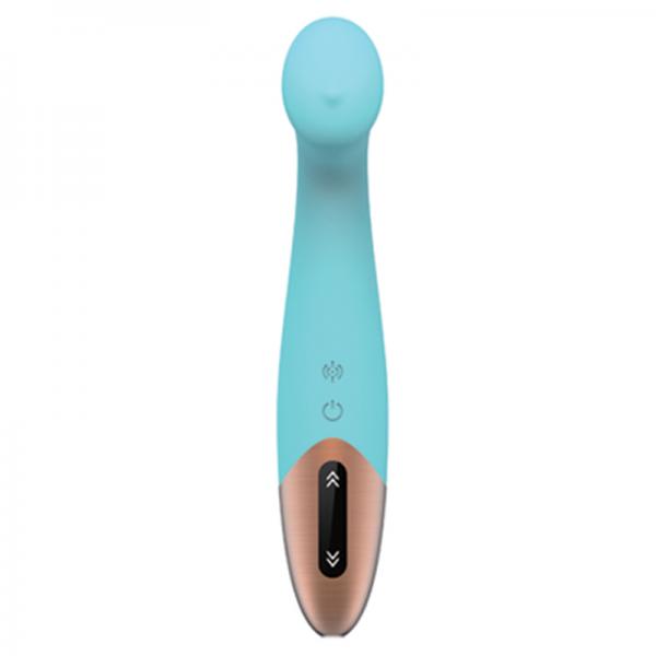 Tethys Touch Panel G-spot Vibrator Blue - Secret Garden