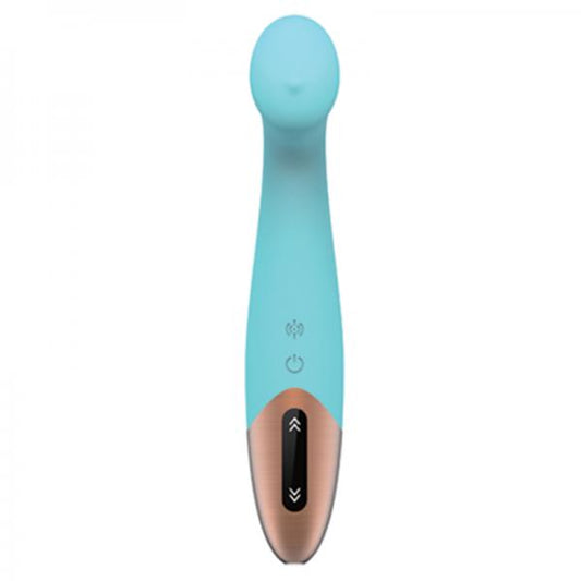 Tethys Touch Panel G-spot Vibrator Blue - Secret Garden