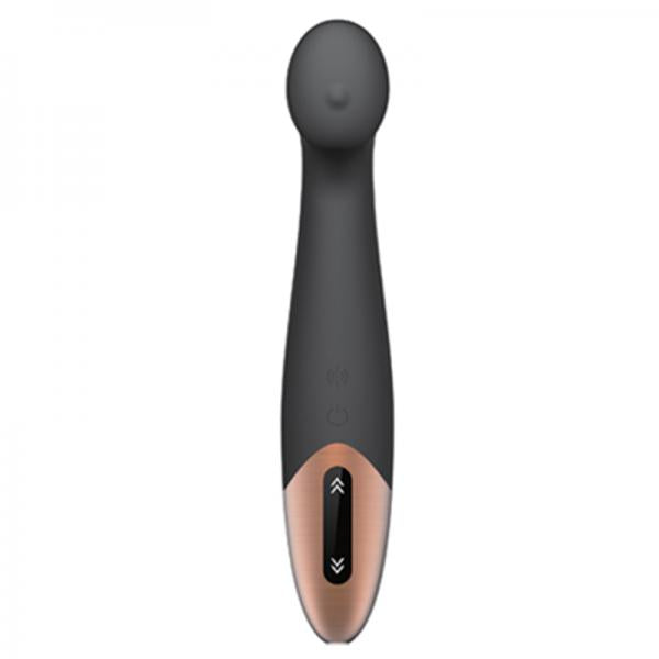 Tethys Touch Panel G-spot Vibrator Black - Secret Garden