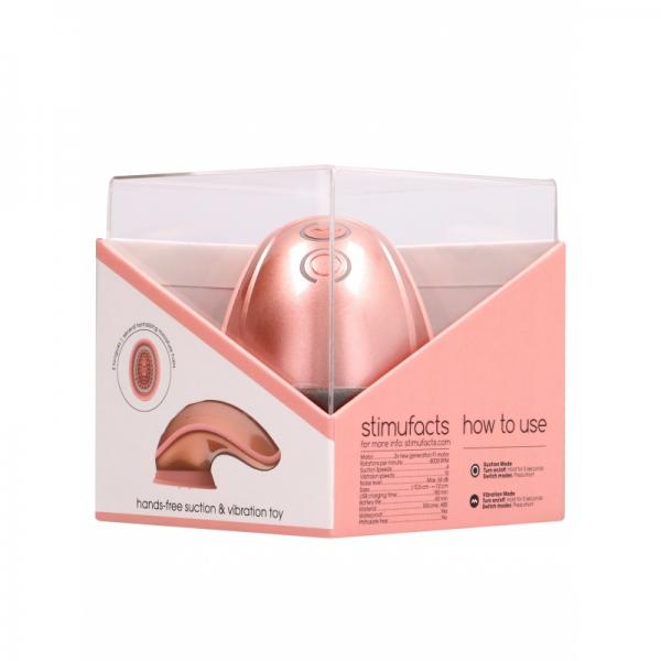 Twitch Hands-free Suction And Vibration Toy Rose Gold - Secret Garden