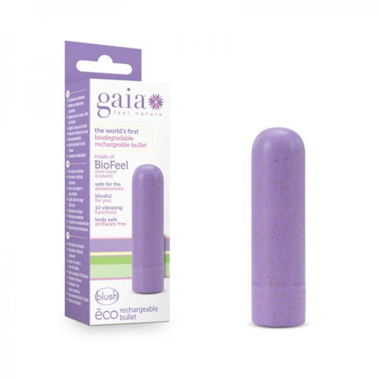 Gaia Eco Rechargeable Bullet Lilac - Secret Garden