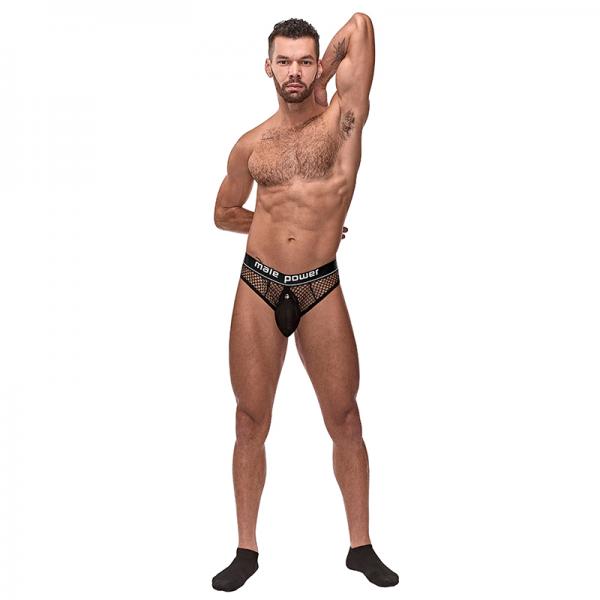 Mp Cock Pit Net Cock Ring Thong Blk Sm - Secret Garden