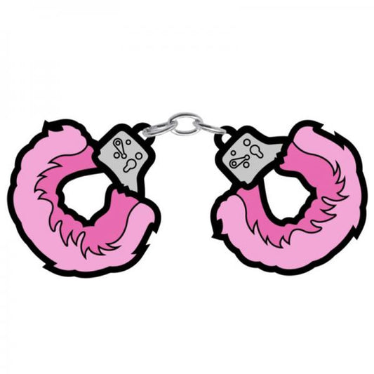 Sex Toy Pin Fuzzy Handcuffs - Secret Garden