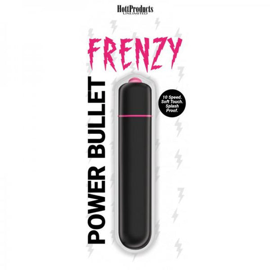 Frenzy - Power Bullet- Black - 10 Speeds - Secret Garden