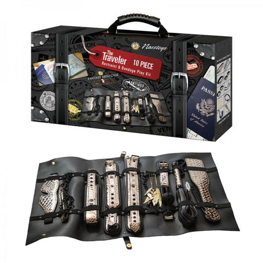 The Traveler Restraint & Bondage Play Kit - 10 Pcs - Secret Garden